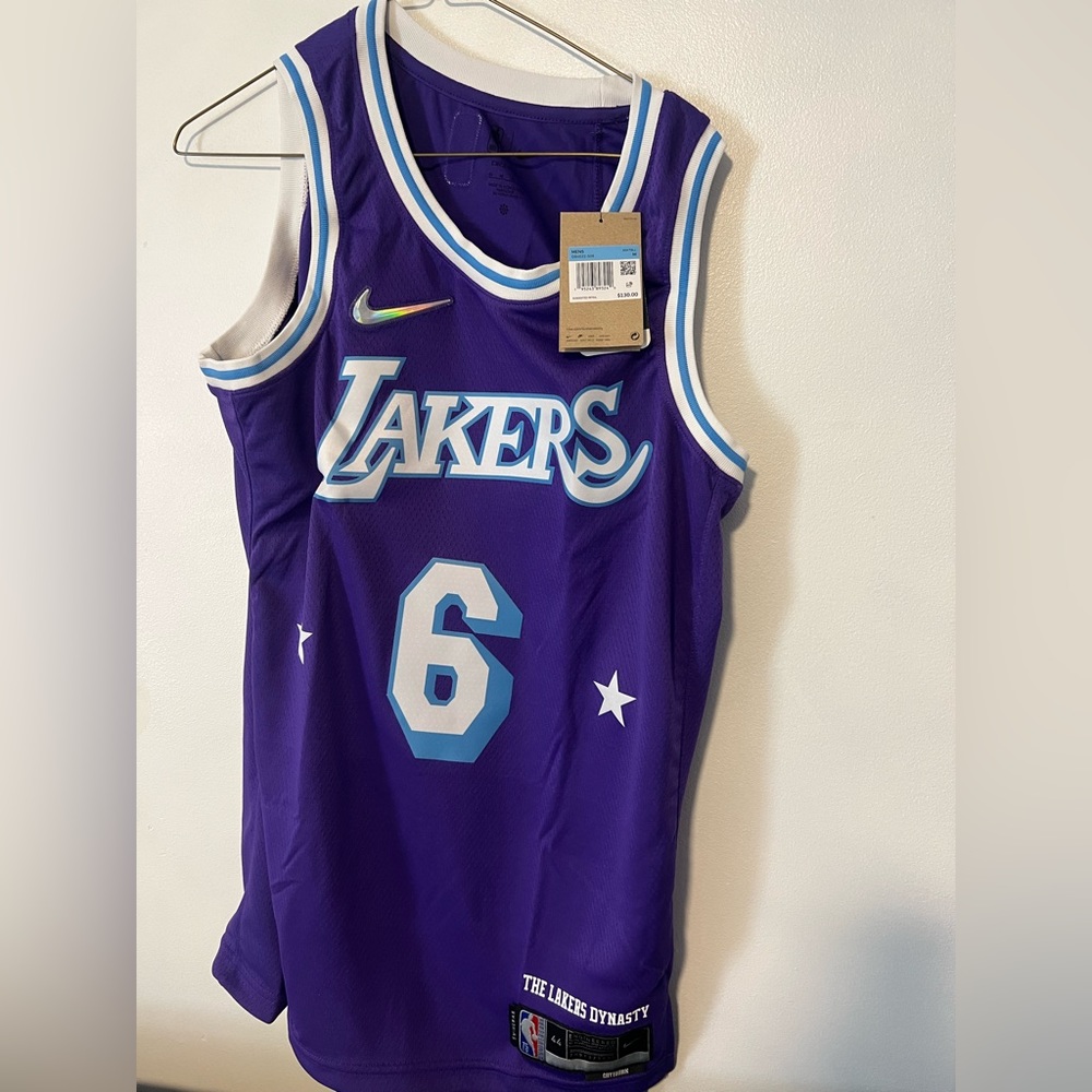 AUTHENTIC* LeBron james lakers jersey BRAND NEW